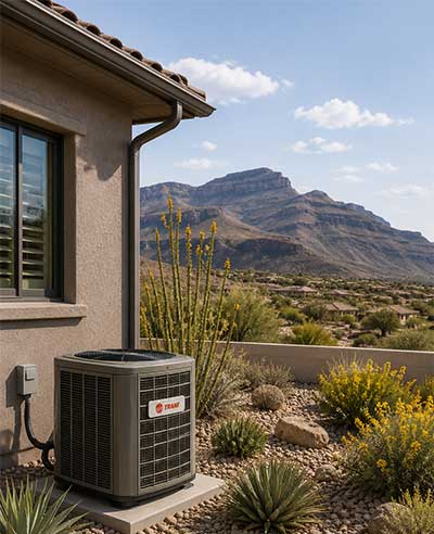 HVAC technicians in Alamogordo NM Climate Heating and Air Conditioning crew